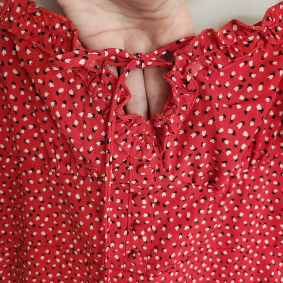 Princess Polly Red Midi Dress - Picture 3 of 9